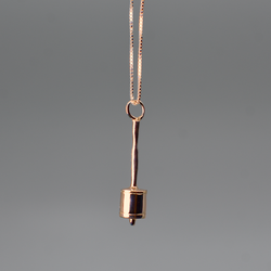 10kt Gold Horn Rattle Pendant